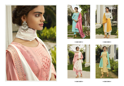 Kivi Presents Kadiaq Flex Rayon Embroidery Work Fancy Designer Kurtis Collection