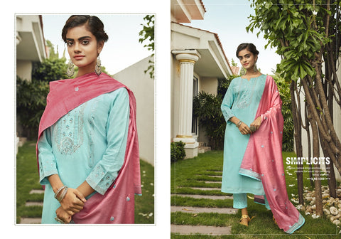 Kivi Presents Kadiaq Flex Rayon Embroidery Work Fancy Designer Kurtis Collection