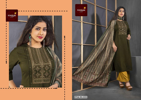 Krishriyaa Presents Starlyn Pure Viscose Stylish Designer Kurtis Collection