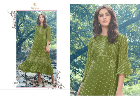 Krsna Launched k Fancy Designer Kurtis Collection