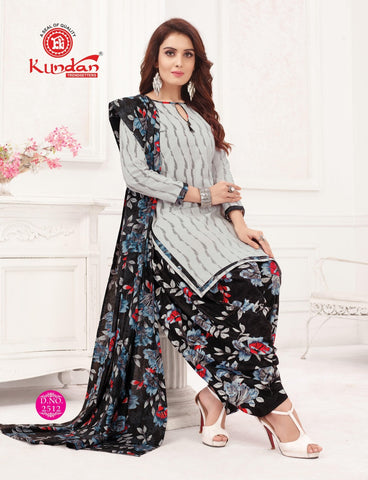 Kundan Presents Patiyala  Kudi Cotton Casual Collection Suits