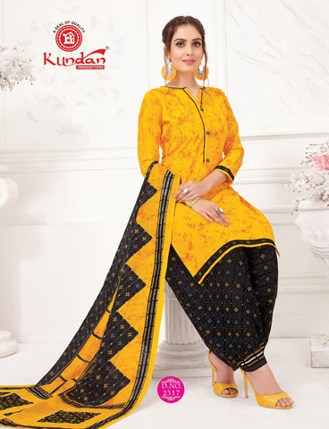 Kundan Presents Patiyala  Kudi Cotton Casual Collection Suits