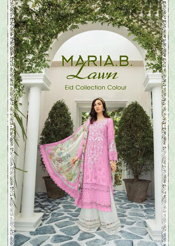 COTTON EMBROIDERY PAKISTANI SUITS KAARA MARIA B LAWN EID COLLECTION COLOUR