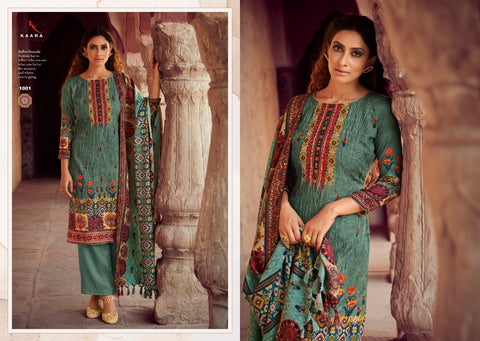 Kaara Suit Presents Rangrez Pashmina Printed Embroidery Work Fancy Designer Salwar Kameez