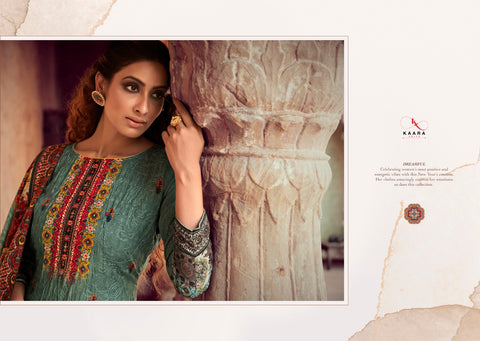 Kaara Suit Presents Rangrez Pashmina Printed Embroidery Work Fancy Designer Salwar Kameez