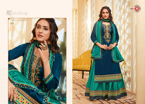 Triple Aaa Launched Kadambari Vol 2 Jam Silk Lehenga Type Fancy Designer Salwar Kameez