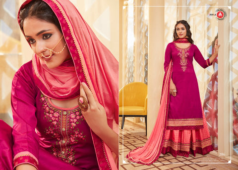 Triple Aaa Launched Kadambari Vol 2 Jam Silk Lehenga Type Fancy Designer Salwar Kameez
