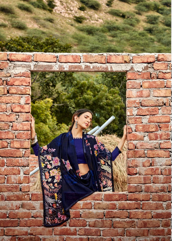 Kashvi Creation Presents Yashvi Georgette With Fancy Border Sarees