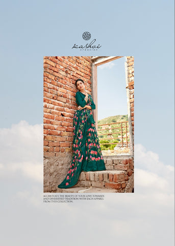 Kashvi Creation Presents Yashvi Georgette With Fancy Border Sarees