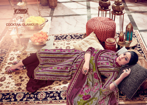 Kesar Presents Emli Pure Pashmina Printed Fancy Designer Salwar Kameez