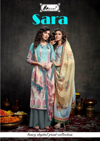 Kesar Sara Jam Cotton Digital Print Casual Wear Salwar Suits