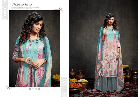 Kesar Sara Jam Cotton Digital Print Casual Wear Salwar Suits