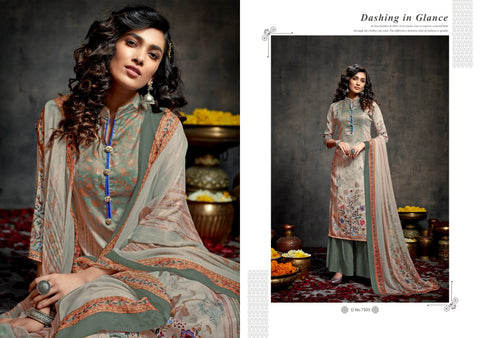 Kesar Sara Jam Cotton Digital Print Casual Wear Salwar Suits
