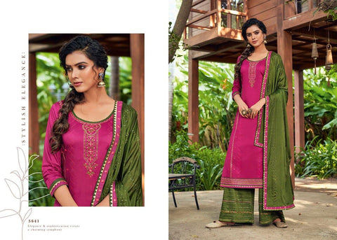 Kessi Launched Safari Jam Silk Embroidery Work Fancy Designer Salwar Kameez