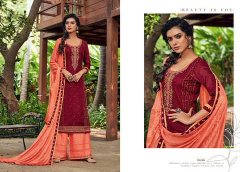 Kessi Launched Safari Jam Silk Embroidery Work Fancy Designer Salwar Kameez