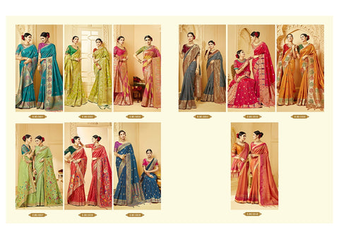 Kessi Fab Presents Shubh Mangalam Heavy Banarasi Silk Fancy Designer Sarees