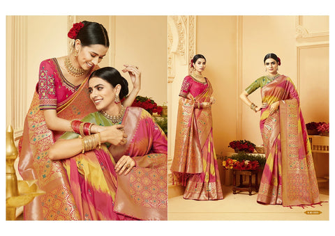 Kessi Fab Presents Shubh Mangalam Heavy Banarasi Silk Fancy Designer Sarees