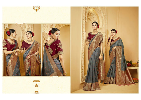 Kessi Fab Presents Shubh Mangalam Heavy Banarasi Silk Fancy Designer Sarees