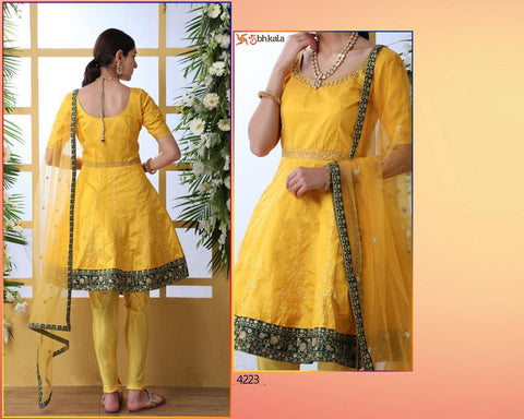 Khushboo Presents Flory Vol 5 Georgette Silk Fancy Designer Salwar Suits