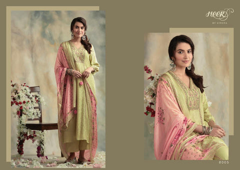 Kimora Heer Presents Bahaar Daimond Spun Embroidery Work Fancy Designer Salwar Kameez
