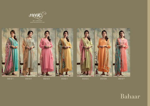 Kimora Heer Presents Bahaar Daimond Spun Embroidery Work Fancy Designer Salwar Kameez