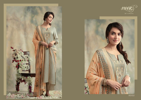 Kimora Heer Presents Bahaar Daimond Spun Embroidery Work Fancy Designer Salwar Kameez