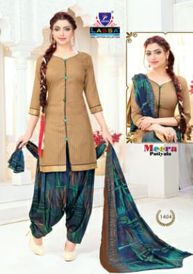 LASSA MEERA PATIYALA VOL 14 COTTON DESGINER PATIYALA SUITS