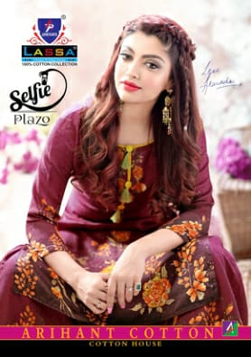 Lassa Selfie Plazo Cotton Designer Casual Collection Salwar Suits