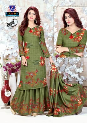 Lassa Selfie Plazo Cotton Designer Casual Collection Salwar Suits
