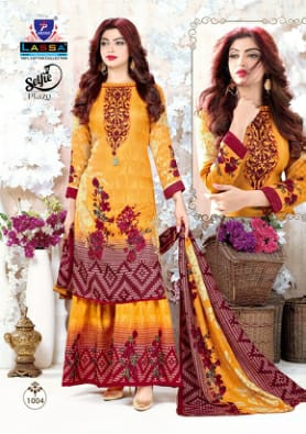 Lassa Selfie Plazo Cotton Designer Casual Collection Salwar Suits
