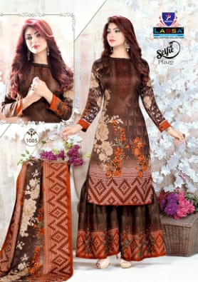 Lassa Selfie Plazo Cotton Designer Casual Collection Salwar Suits