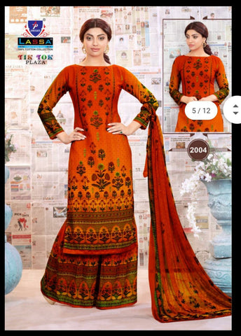 Lassa Present Tik Tok Vol 2 Casual Cotton Designer Salwar Suits