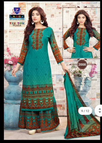 Lassa Present Tik Tok Vol 2 Casual Cotton Designer Salwar Suits