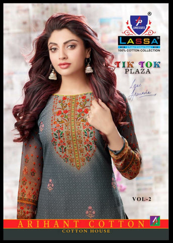 Lassa Present Tik Tok Vol 2 Casual Cotton Designer Salwar Suits