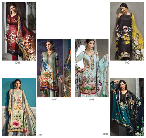 Levisha Presents Lamis Tusser Printed Fancy Designer Salwar Suits
