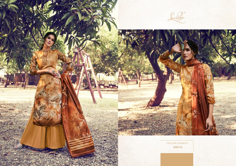 Levisha Presents Lisaa Pashmina Printed Fancy Designer Salwar Kameez
