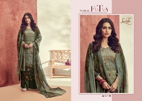 LEVISHA PRISHA ZAM SILK KHATLI HANDWORK SALWAR SUIT COLLECTION
