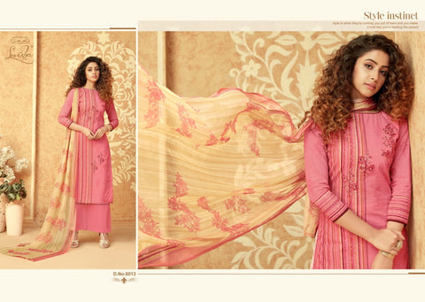 LEVISHA SAIRAA COTTON FABRIC WITH EMBROIDERY WORK SALWAR SUIT