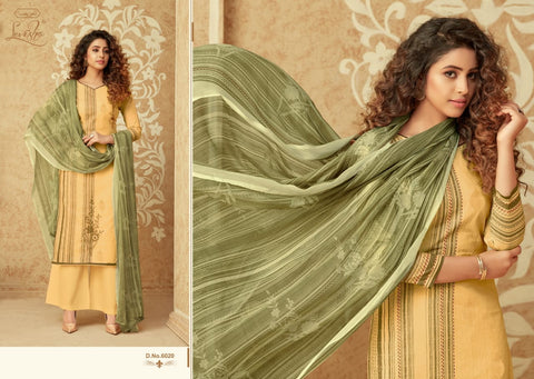 LEVISHA SAIRAA COTTON FABRIC WITH EMBROIDERY WORK SALWAR SUIT