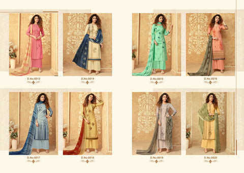 LEVISHA SAIRAA COTTON FABRIC WITH EMBROIDERY WORK SALWAR SUIT