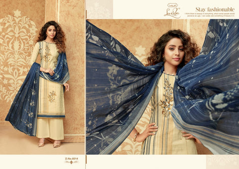 LEVISHA SAIRAA COTTON FABRIC WITH EMBROIDERY WORK SALWAR SUIT