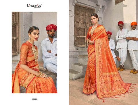 Lifestyle Presents Maliha Nylon Fancy Designer Sarees Collection