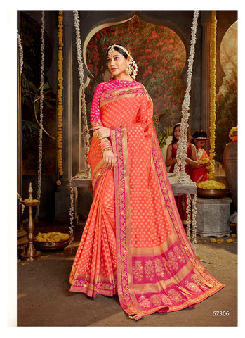 Lifestyle Swetagini Nylone Silk Fancy Designer Saree