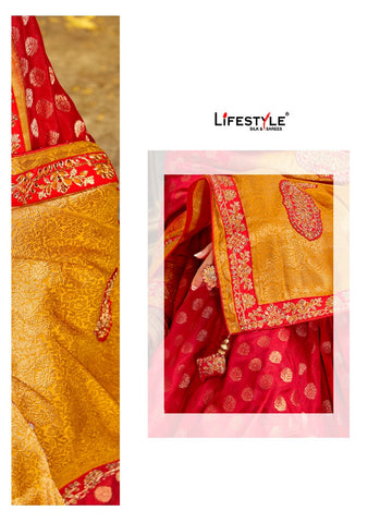 Lifestyle Swetagini Nylone Silk Fancy Designer Saree