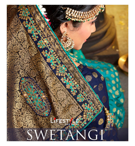Lifestyle Swetagini Nylone Silk Fancy Designer Saree