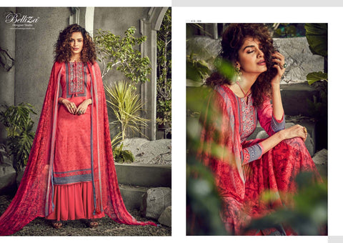 Belliza Designer Studio Livaa Jam Cotton Digital Printed Salwar Kameez