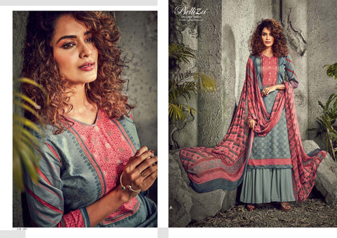 Belliza Designer Studio Livaa Jam Cotton Digital Printed Salwar Kameez