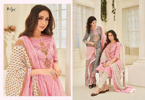 Lt Nitya Launched Arena Cotton Printed Casual Wear Salwar Suits