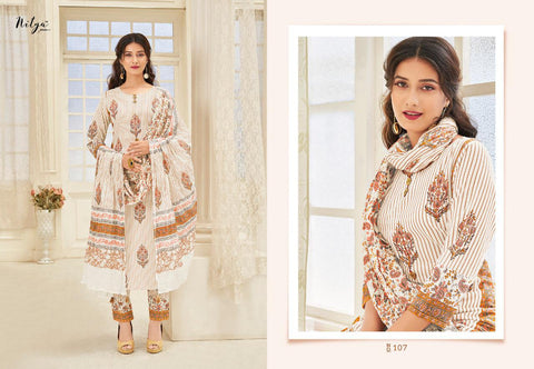 Lt Nitya Launched Arena Cotton Printed Casual Wear Salwar Suits