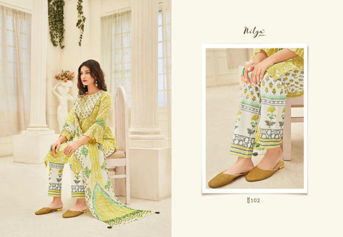 Lt Nitya Launched Arena Cotton Printed Casual Wear Salwar Suits